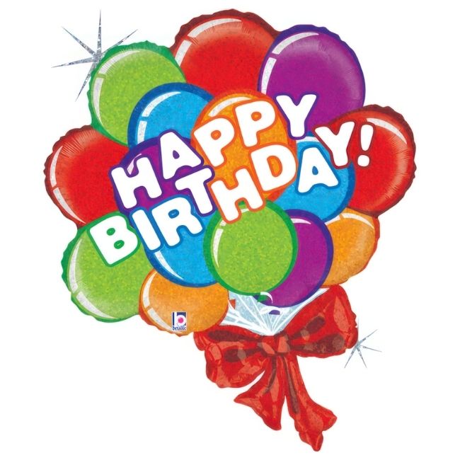 Folija baloni u obliku – Buket Balona Happy Birthday