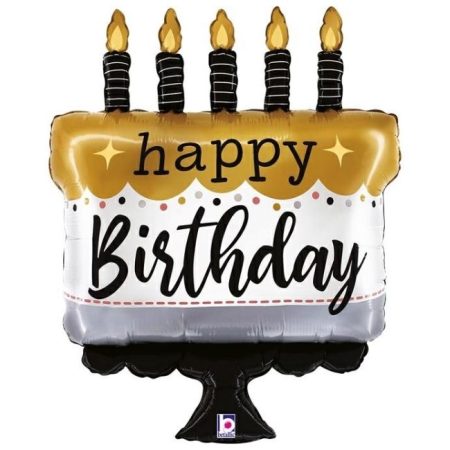Folija baloni u obliku - Happy Birthday Torta