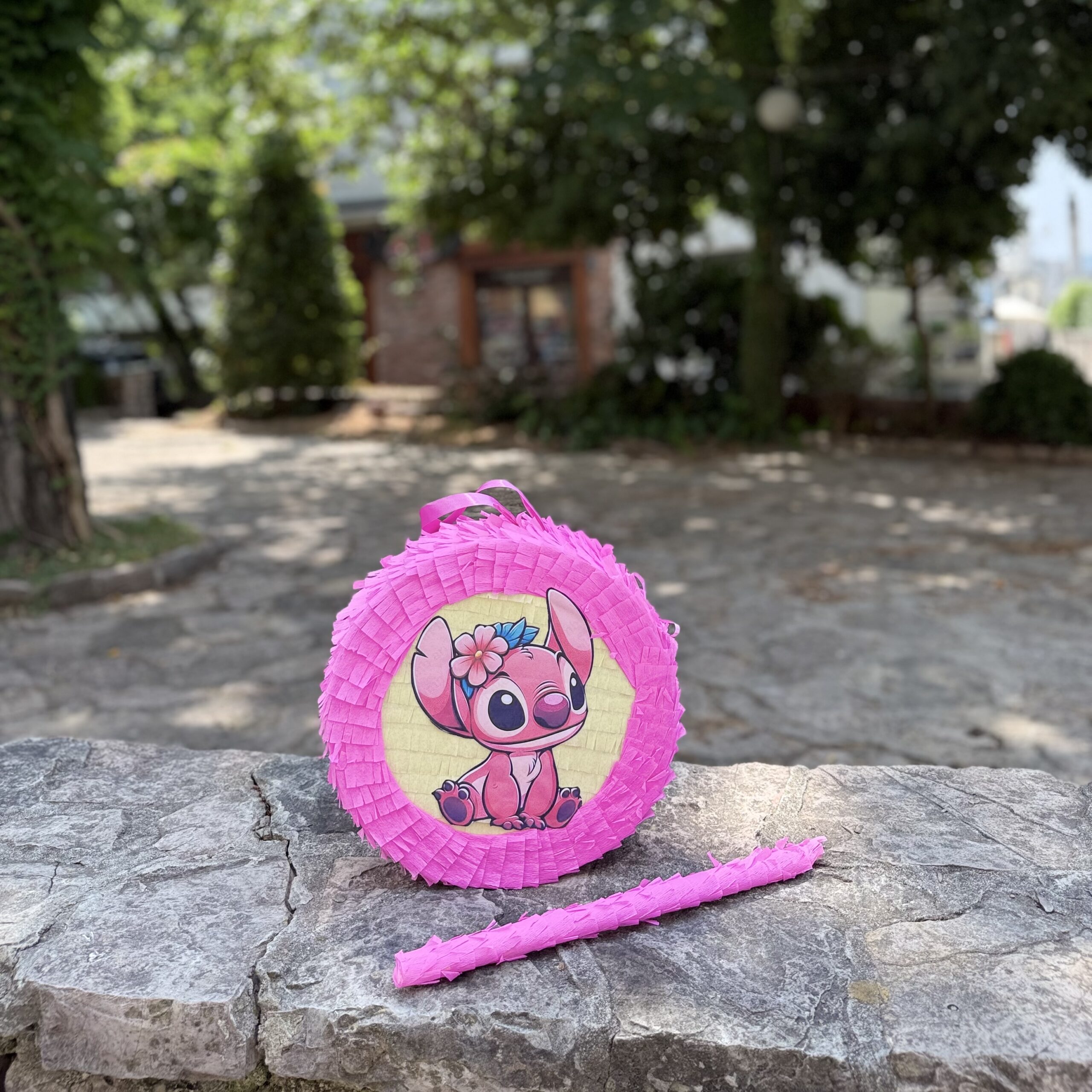 Pinjata - Stitch rozi
