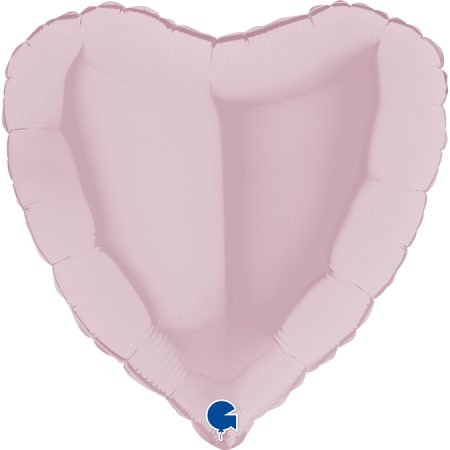 Folija balon srce svijetlo roza