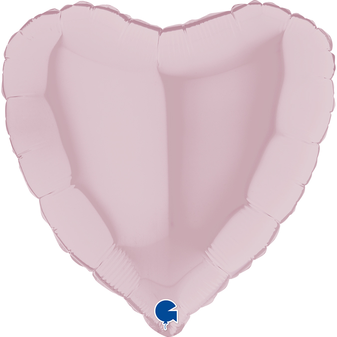 Folija balon srce svijetlo roza