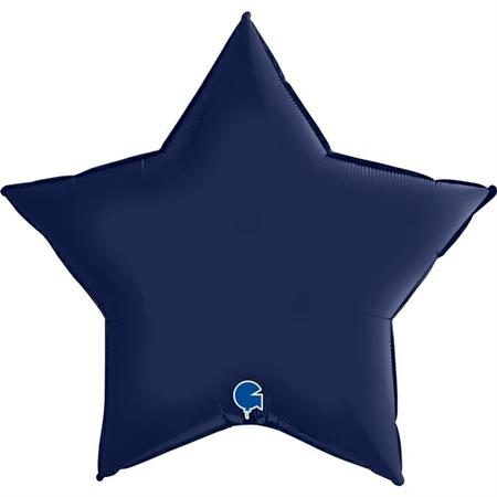 Folija balon zvijezda jumbo teget plava