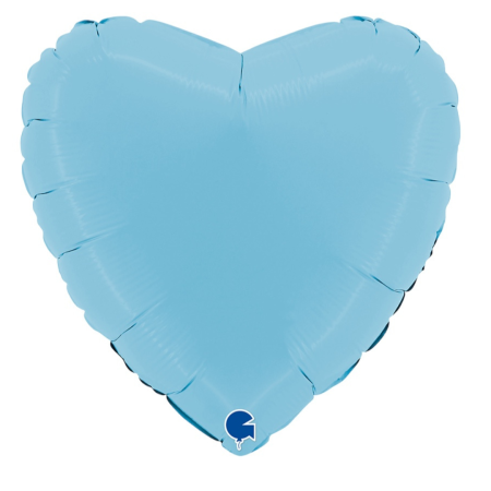 Folija balon srce plavo