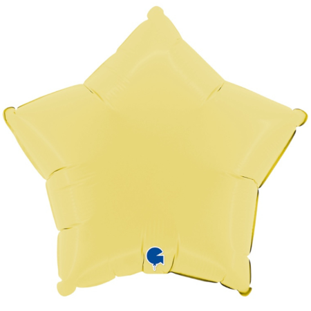 Folija balon zvijezda - žuta