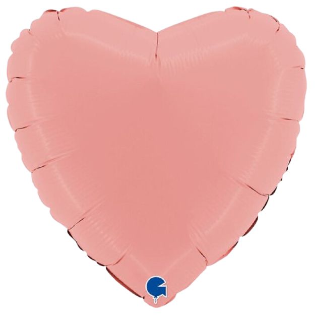 Folija balon srce rozo