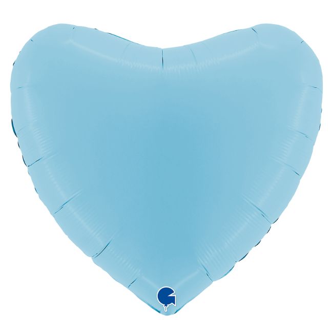 Folija balon srce jumbo plavo