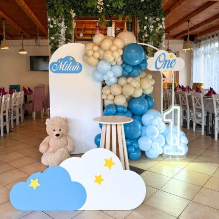 Balonska dekoracija za 1. rođendan