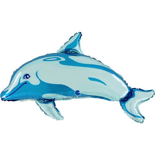 Folija balon delfin plavi