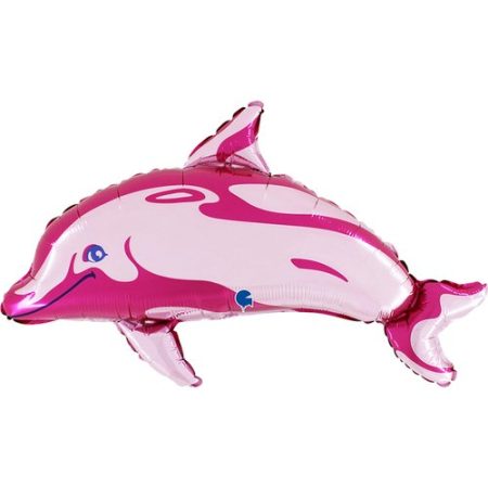 Folija balon delfin rozi