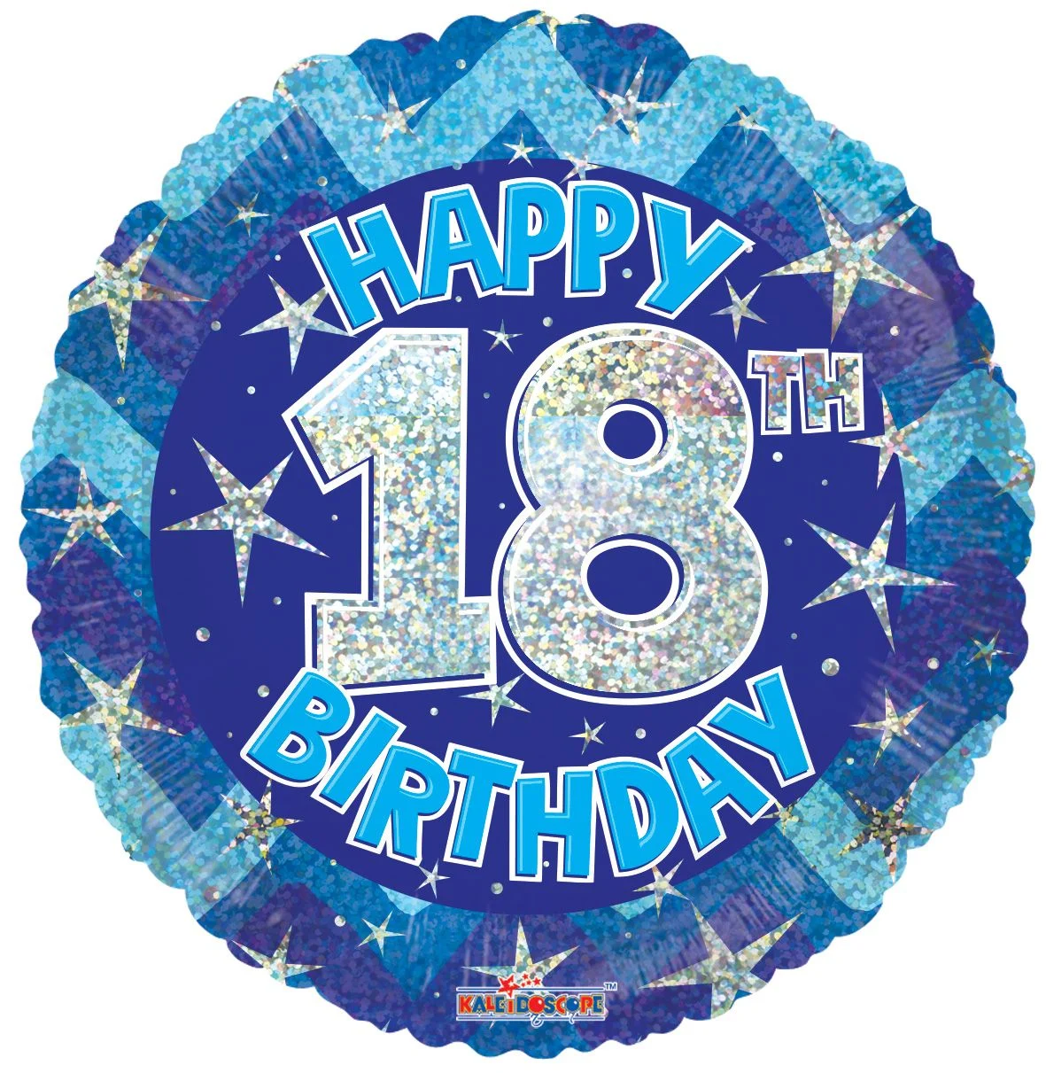 Folija balon krug-Happy 18th Birthday
