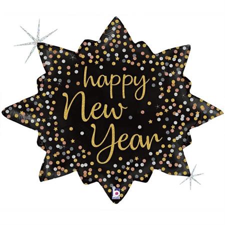 Folija balon Happy New Year