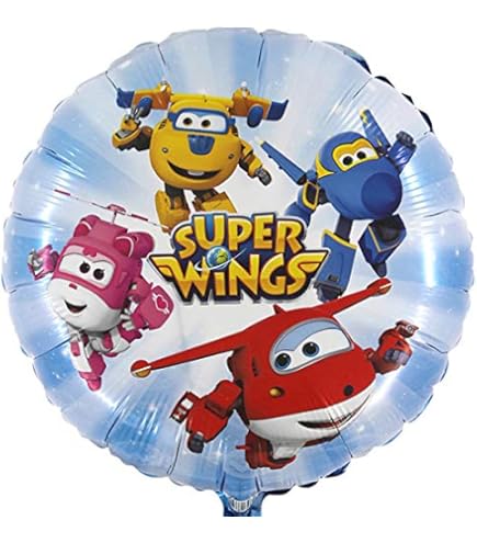Folija balon krug Super Wings