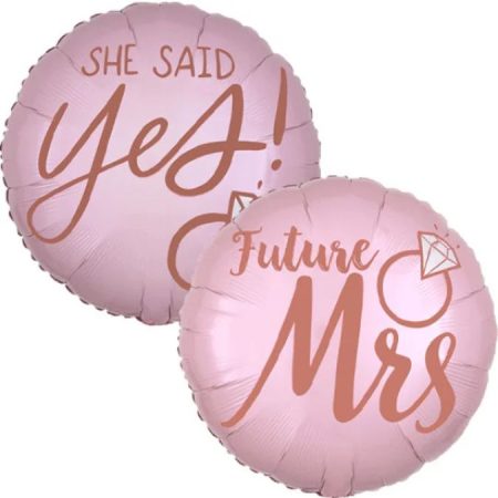 Folija balon krug Future Mrs / She Said Yes