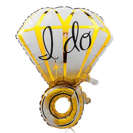 Folija balon prsten zlatni I Do