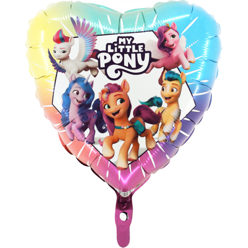 Folija balon srce My Little Pony