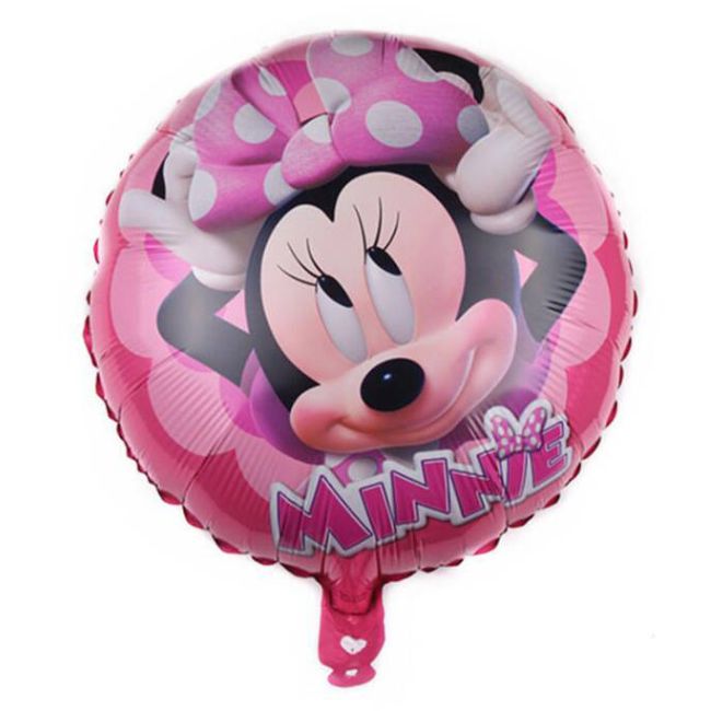 Folija balon crtani junaci – Mini Maus rozi