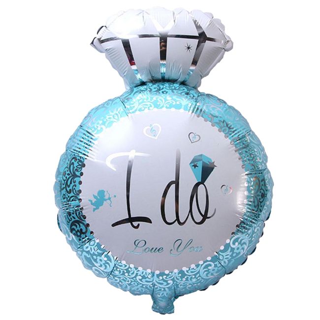 Folija balon prsten plavi I do