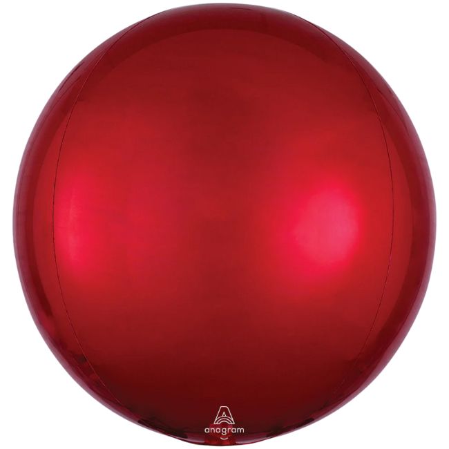 Folija balon lopta crvena