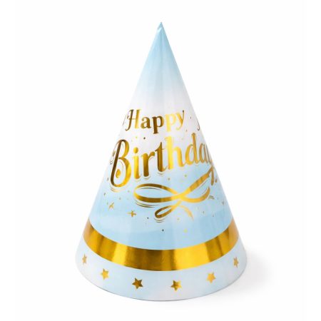 Kapice plave Happy Birthday