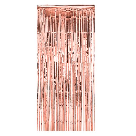 Dekorativna zavjesa sa rose gold resama